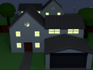 Casas 3D 模型