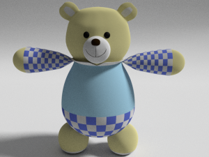 Oso de peluche 3D 模型
