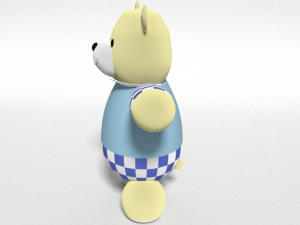 Oso de peluche 3D in 3DExport
