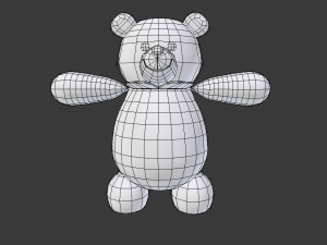 Oso de peluche 3D Model