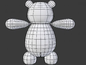 Oso de peluche 3D Model