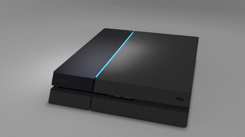 Ps4 Modèle 3D .c4d .max .obj .3ds .fbx .stl .blend 