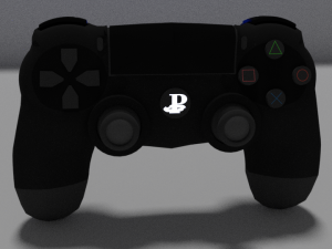 Ps4 controller 3D 模型