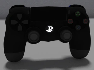 controlador ps4 Modelo 3D
