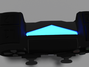 Ps4 controller 3D-Modell
