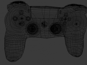 Ps4 controller 3D-Modell