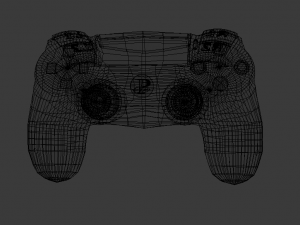 Ps4 controller 3D-Modell