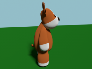 Dog of teddy Modelo 3D