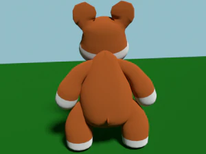 Dog of teddy 3D Model