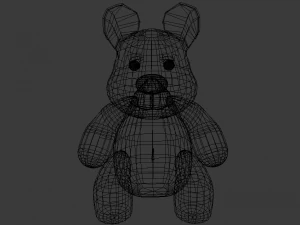Dog of teddy 3D Model