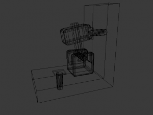 animated toy hammer low poly 3D Model