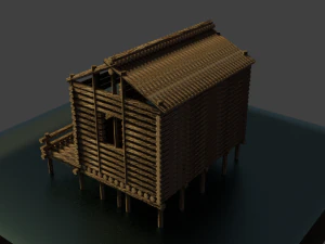 palafito 3D Model