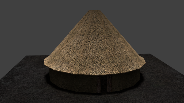 Churuata 3D Модель .c4d .max .obj .3ds .fbx .stl .blend 