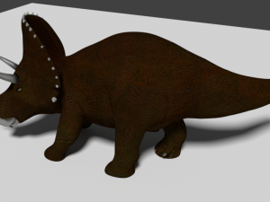 Triceratops 3D Model