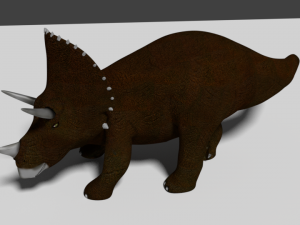 Triceratops 3D 모델