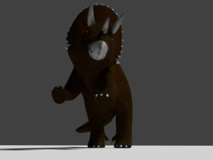 Triceratops 3D Model