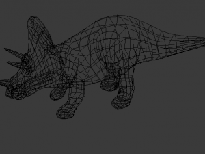 Triceratops 3D 모델