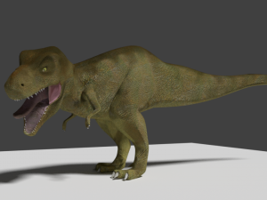 T rex blend 3ds stl 3D Model in 3DExport