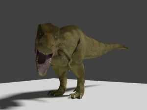 Mezcla de T-rex 3ds stl Modelo 3D