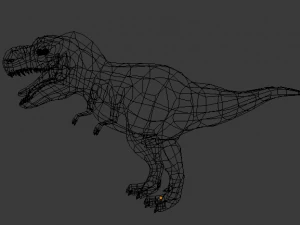 Mezcla de T-rex 3ds stl Modelo 3D