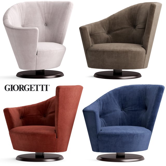 arabella chair Modelo 3D .c4d .max .obj .3ds .fbx .stl .blend 
