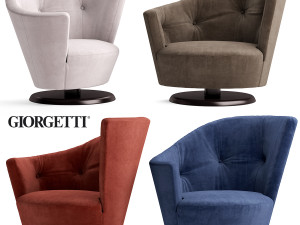 arabella chair 3D 模型