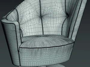 arabella chair 3D Model