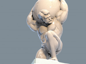 Atlas statues 3D Принт Модель