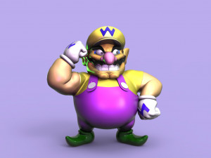 Wario 3D Print Model