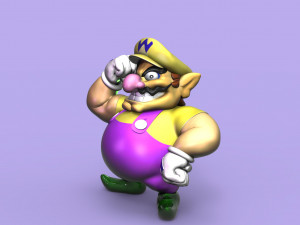 Wario Modello di stampa 3D