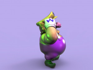 Wario Modello di stampa 3D