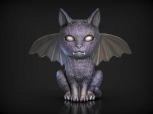 Gatto Gargoyle Modello di stampa 3D