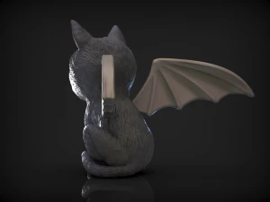 Gargoyle cat 3D Print Model