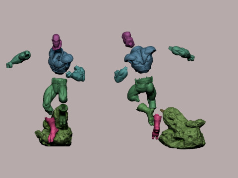Alle the alien 3D-printmodel
