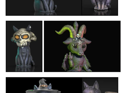 Pack coleccion 3D Print Model