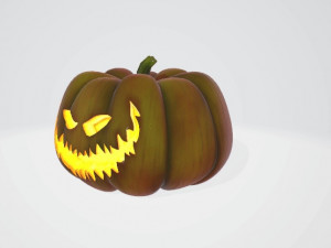 halloween pumpkin Modelo 3D