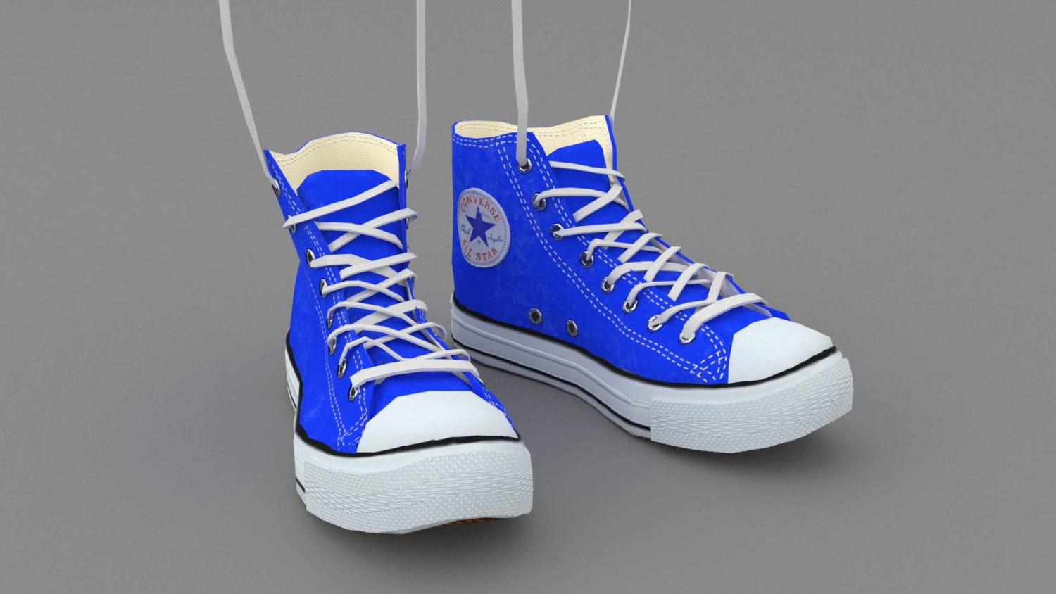 shoes old school 3D Model .c4d .max .obj .3ds .fbx .stl .blend 
