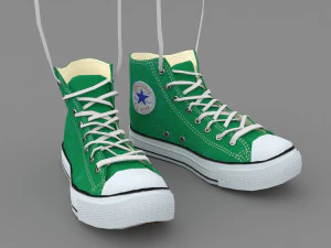 shoes old school 3D Model