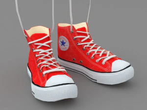 shoes old school 3D Model
