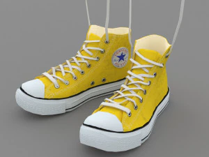 shoes old school 3D Model