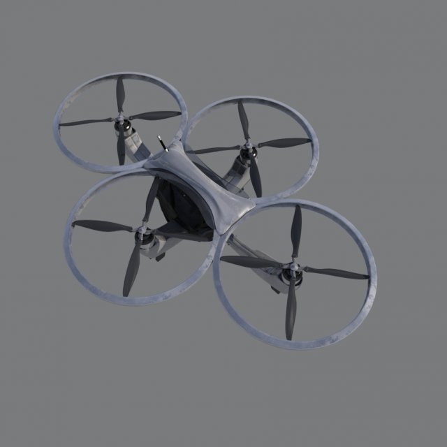 copter bug 3D Model .c4d .max .obj .3ds .fbx .stl .blend 