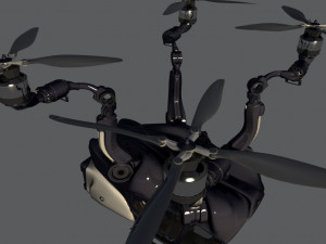 passenger quadcopter 3D Модель