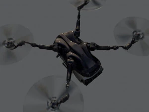 passenger quadcopter 3D Model