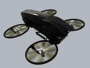 copter vip 3D Model