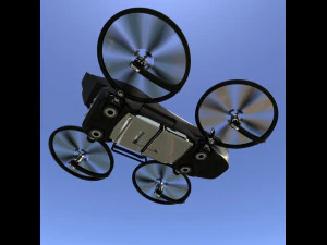 copter vip 3D Model