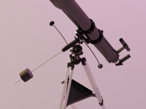 telescope skywatcher eq1 Modelo 3D