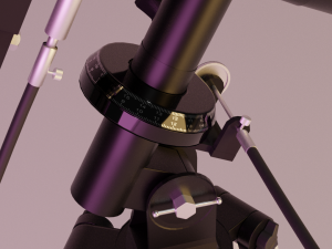 telescope skywatcher eq1 Modelo 3D