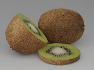 कीवी 3D मॉडल