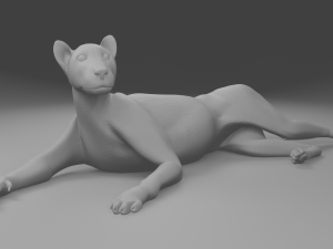 panther Modelo 3D
