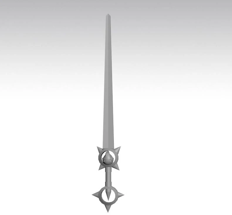 swordbasic 3D Model .c4d .max .obj .3ds .fbx .stl .blend 